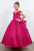 Girls Sparkling Off Shoulder Detachable Butterfly Corset Back Princess Ball Gown 2-16